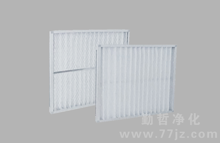 鋁框無(wú)隔板高效過濾器
